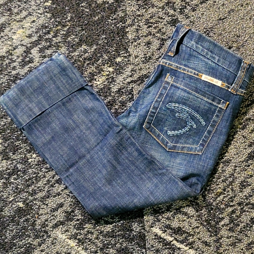 Premium Brand Frankie B Crop Jean, Size 4, New